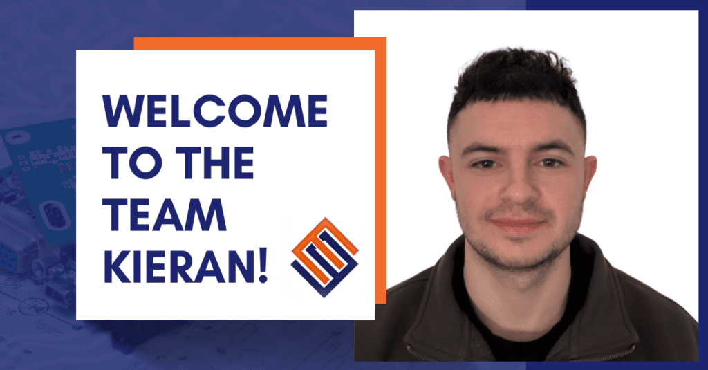 a graphic image introducing our newest IPC trainer, Kieran